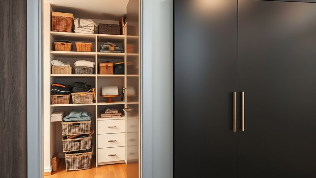 visible clutter and dust