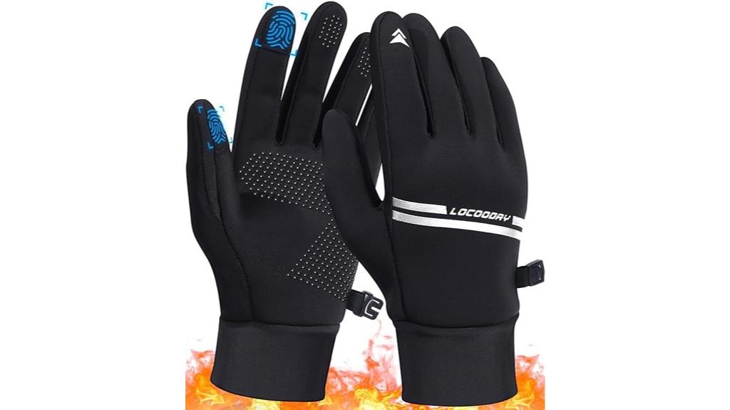 warm windproof touchscreen gloves