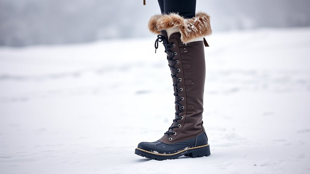 waterproof insulated supportive boots