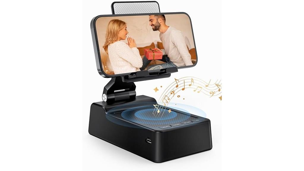 wireless speaker phone stand