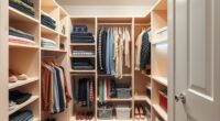affordable small closet organization