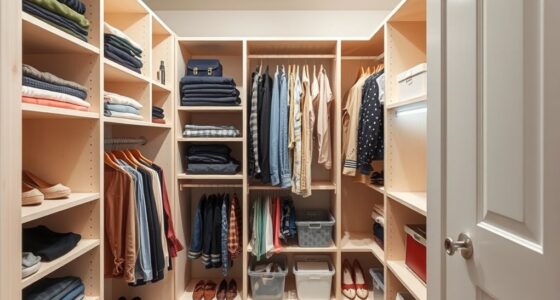 affordable small closet organization
