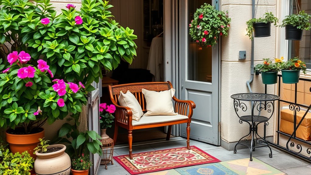 apartment doorway decor ideas