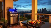 apartment friendly grill ideas