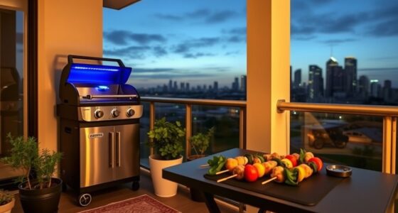 apartment friendly grill ideas