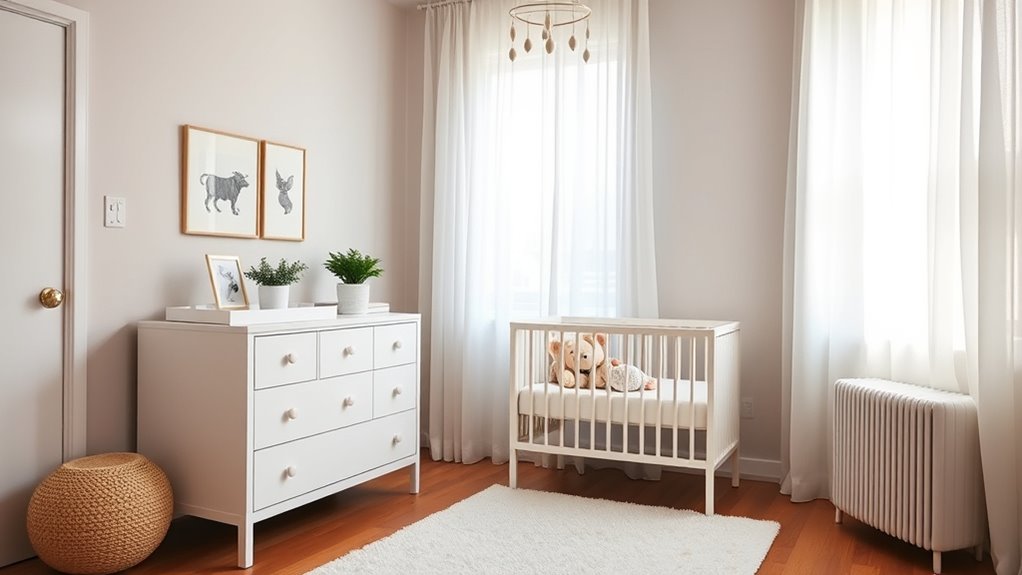baby nursery in apartment