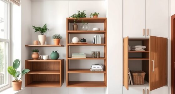 balancing display and storage