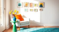 brighten small spaces stylishly