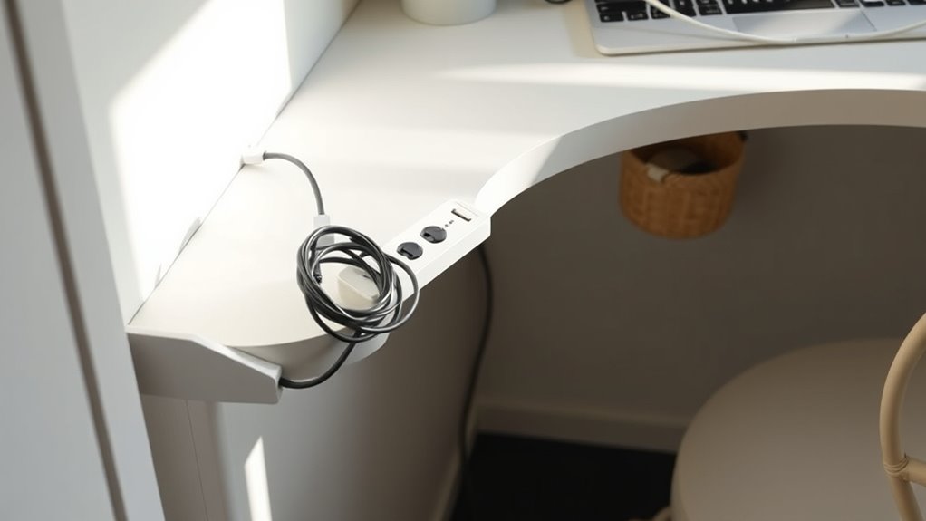 cable management in small spaces