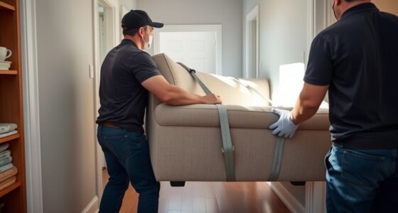 careful moving in tight spaces