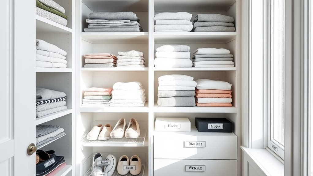 chic small space labels