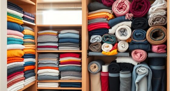 clothes storage space efficiency