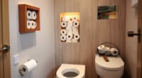 compact bathroom toilet storage