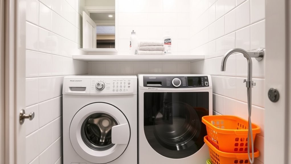 compact laundry setup solutions