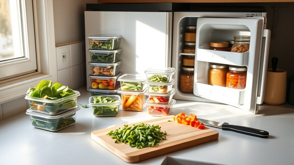 compact meal prep strategies