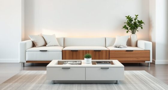 concealed clutter storage solutions