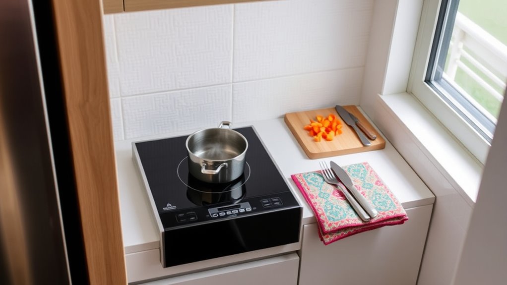 cooking in small spaces