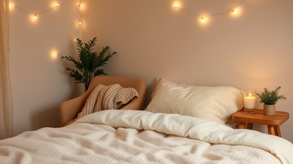 create a tranquil cozy sanctuary