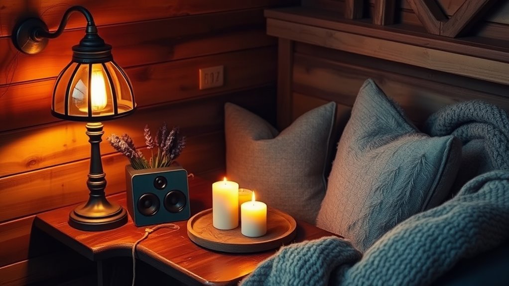 create cozy harmonious space