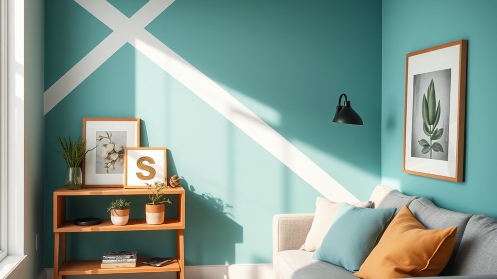 create eye catching accent walls