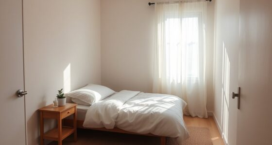 create peaceful small space