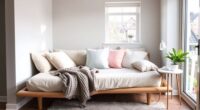 daybed styling for small spaces