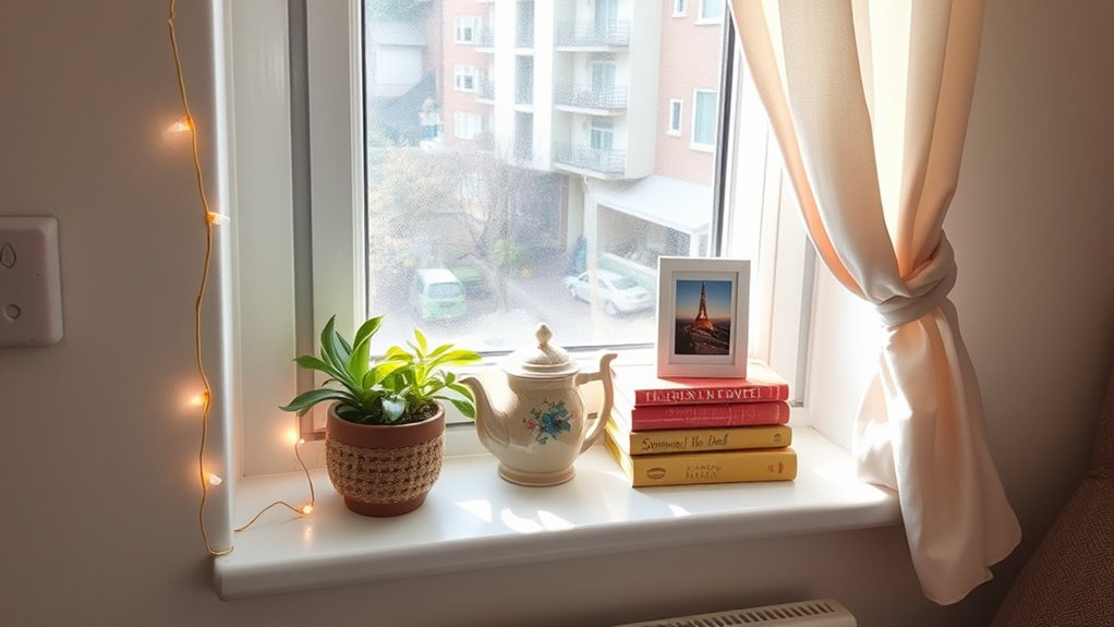 decorate window sills creatively
