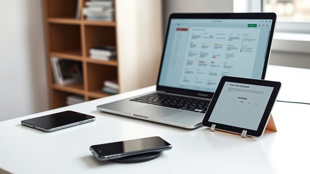 digital organization reduces clutter