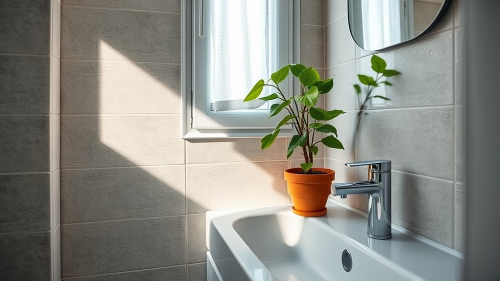 effective bathroom moisture control