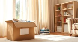 effective small space decluttering