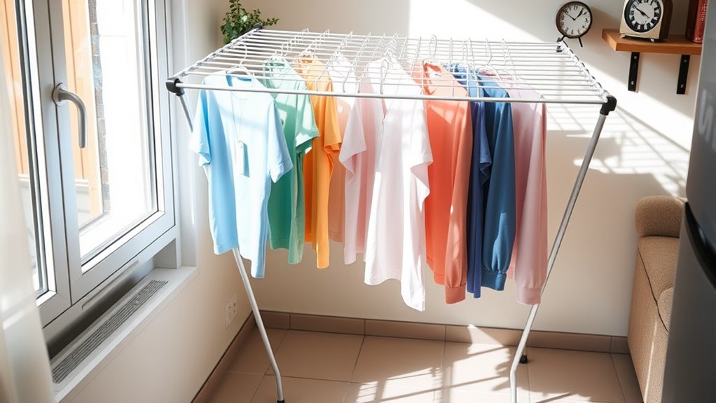 efficient small apartment air drying