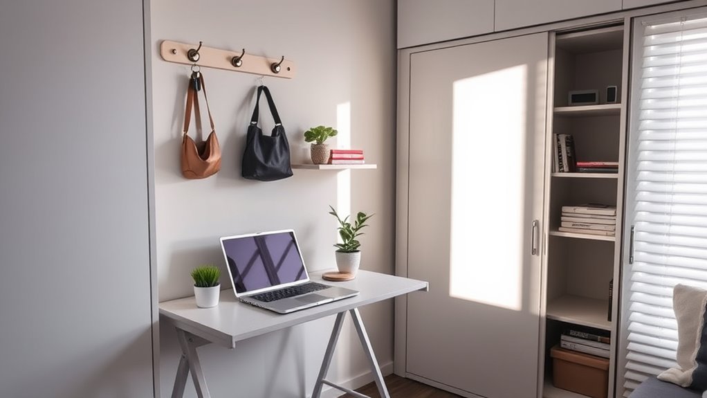 efficient small apartment living