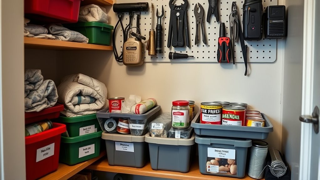 efficient small space preparedness