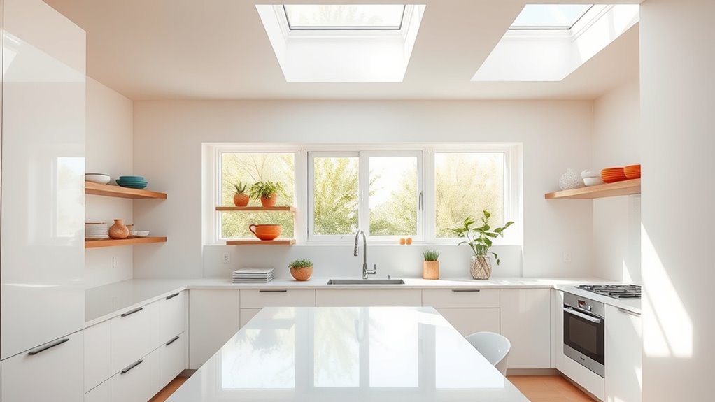 enhancing light in kitchen