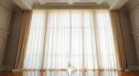 hang curtains to elongate