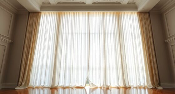 hang curtains to elongate
