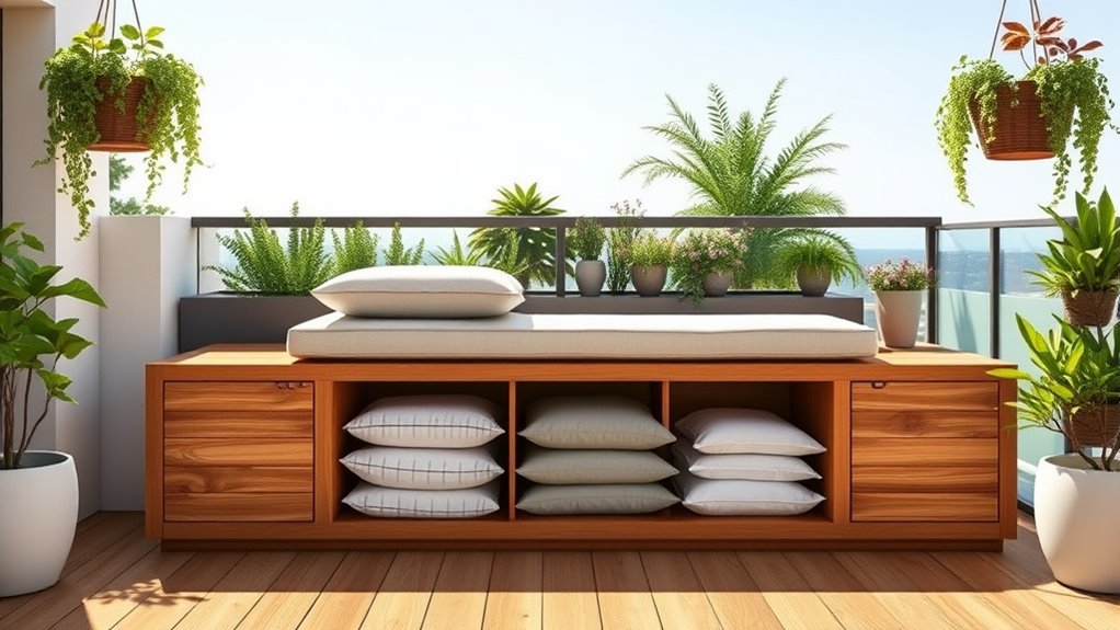 hidden storage seating solutions