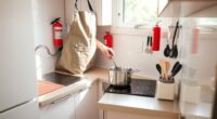 kitchen safety in small spaces