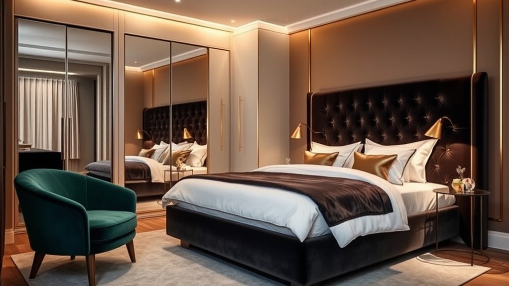 luxury small bedroom designs