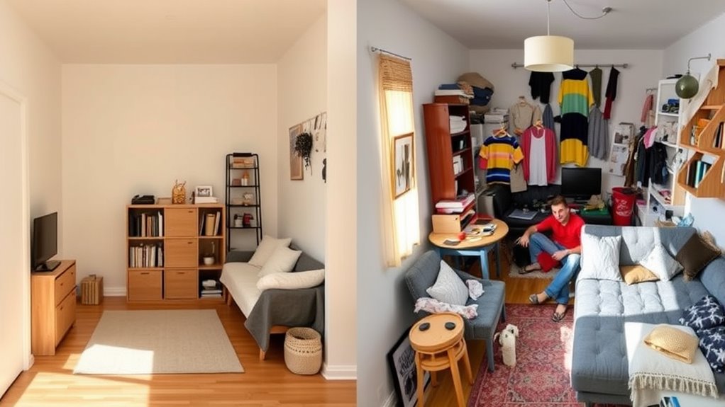 managing clutter solo versus communal