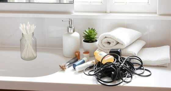 maximize bathroom storage efficiency