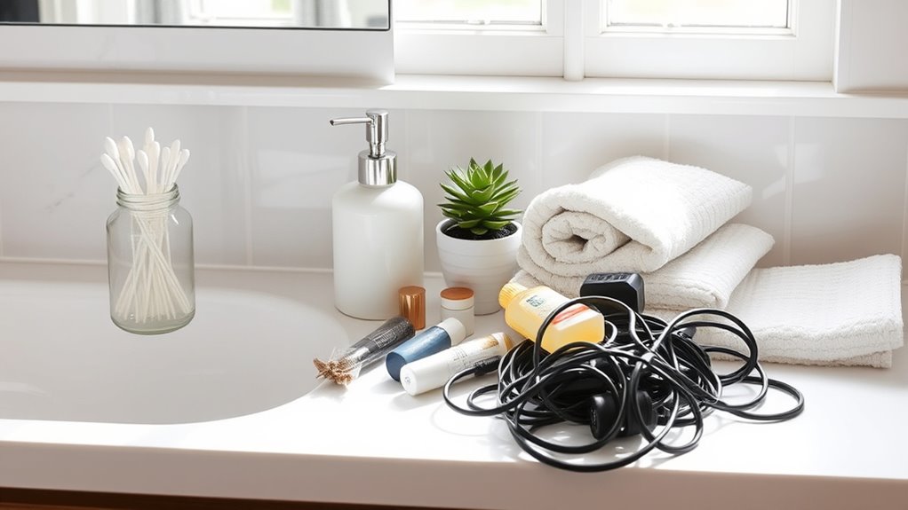 maximize bathroom storage efficiency