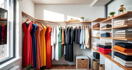 maximize small closet space