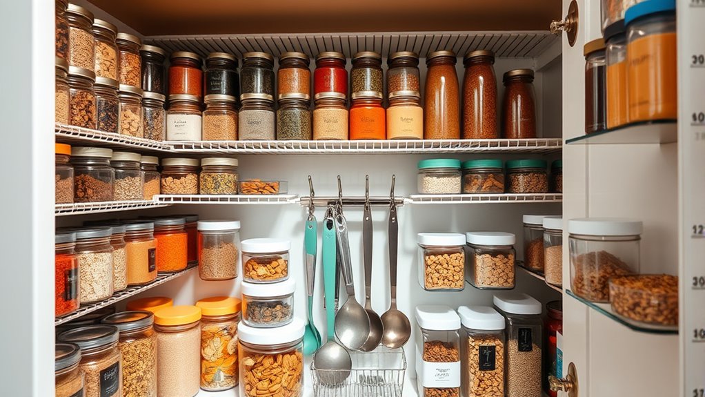 maximize small kitchen storage