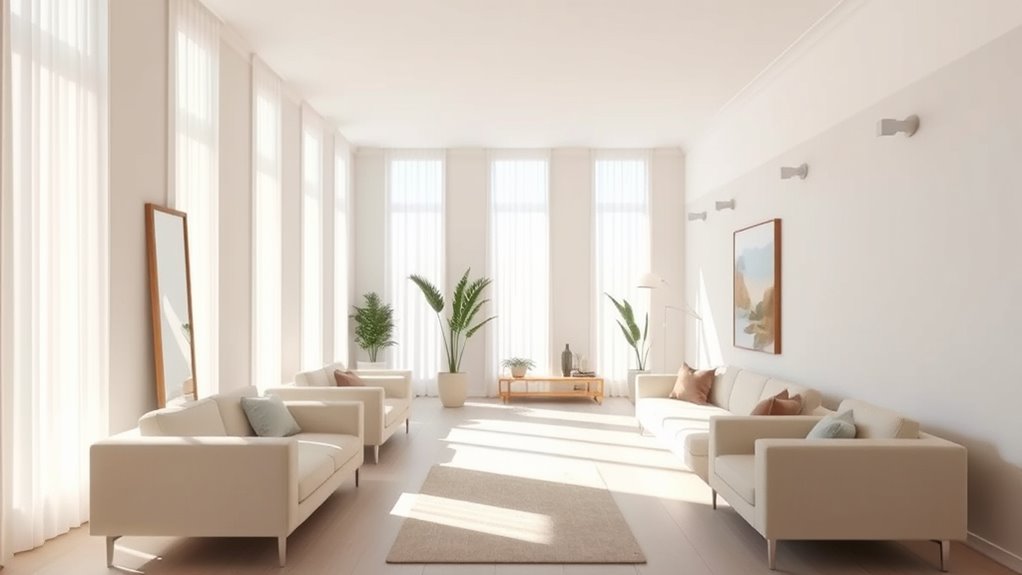 maximize space minimize clutter