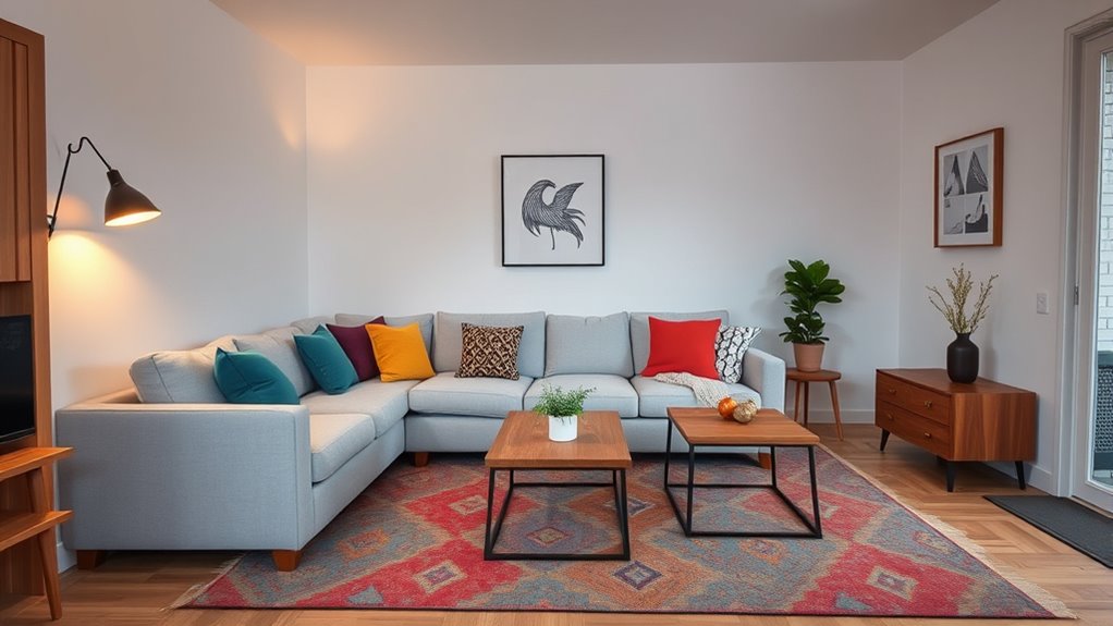 maximize space with color