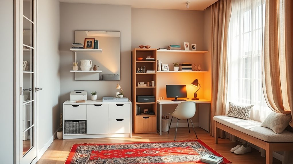 maximize space with smart storage