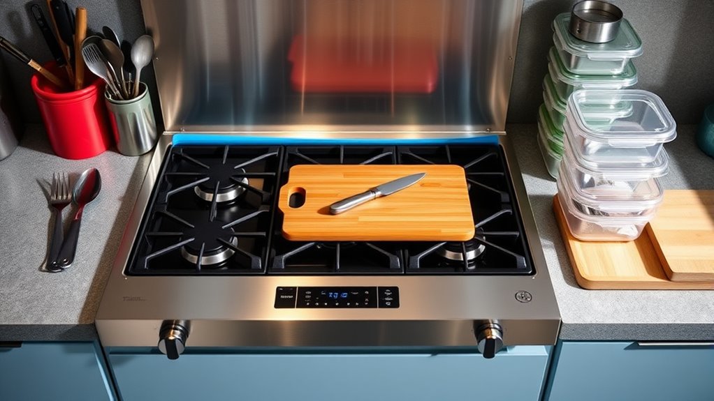 maximizing kitchen preparation area