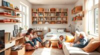 maximizing small apartment storage