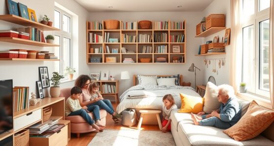 maximizing small apartment storage
